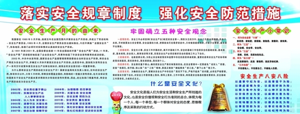 安全展板圖片