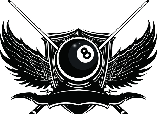 臺球俱樂部logo