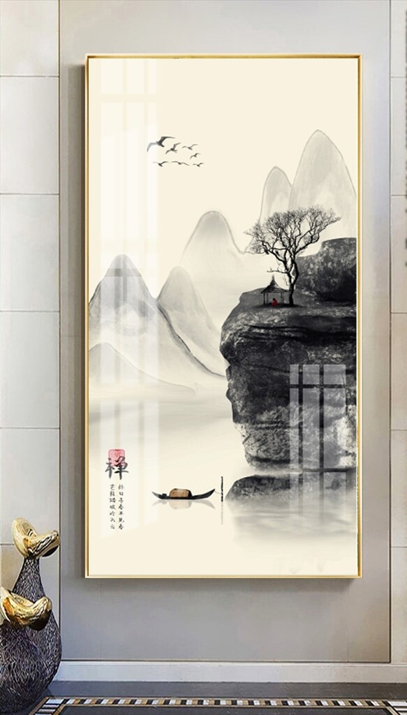中国风装饰画图片