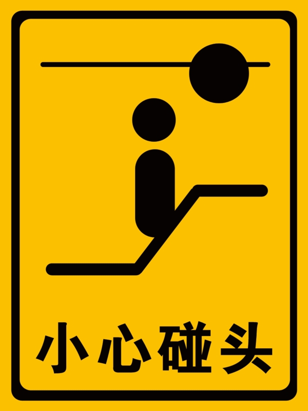 小心碰頭