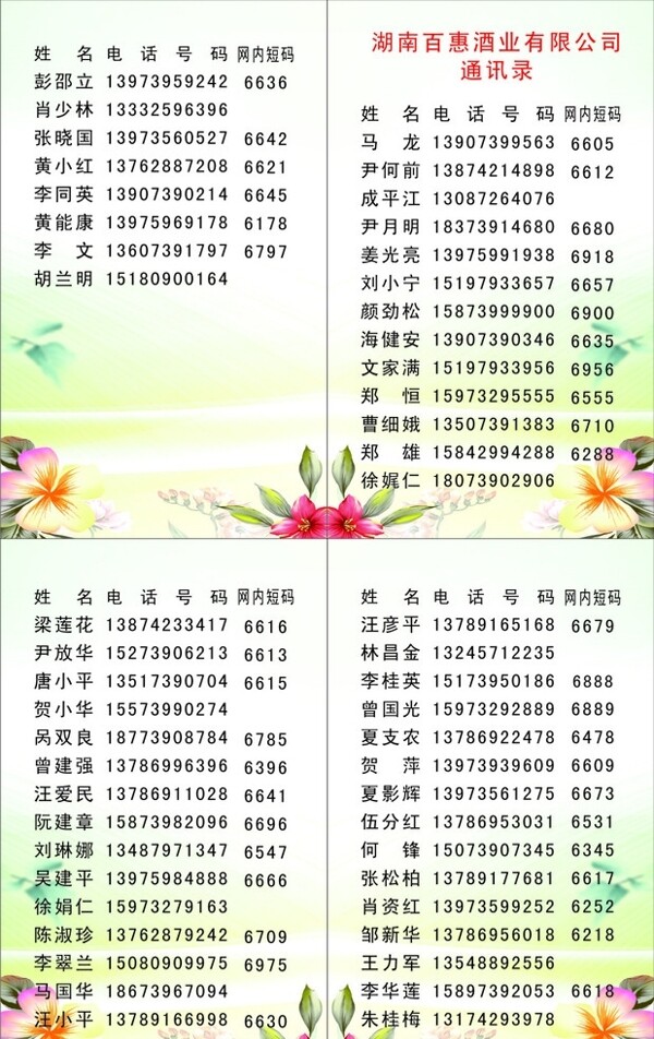 通訊錄圖片