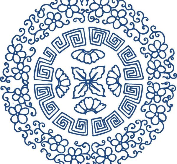 青花瓷圖案