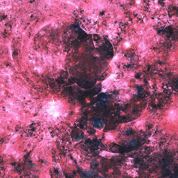 科技煙花星空背景圖