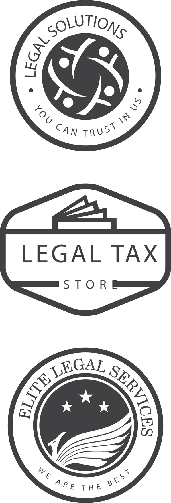 法律復古LOGO