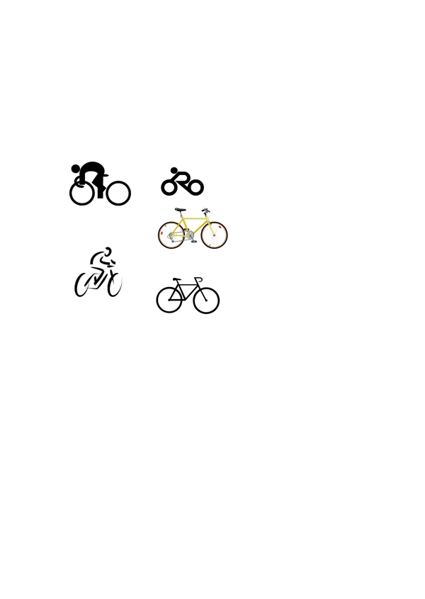 自行车运动海报