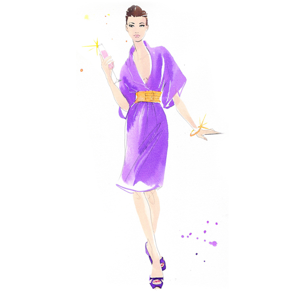 位圖插畫時尚插畫人物插畫藝術效果免費素材