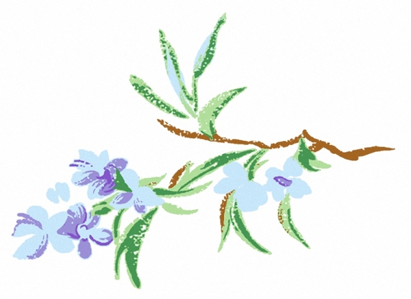 位圖成熟優(yōu)雅女裝T恤圖案毛衫印花優(yōu)雅植物免費素材