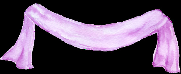 亮紫浴巾透明素材
