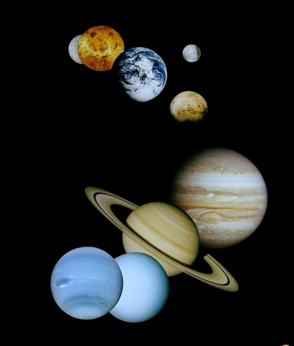 太阳系行星图片