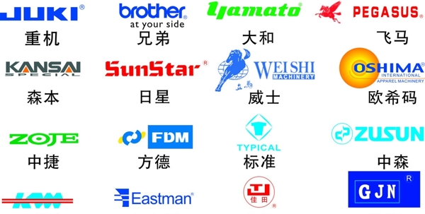 縫紉機(jī)標(biāo)志圖片