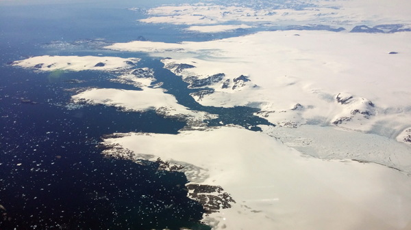 格陵兰岛雪景图片