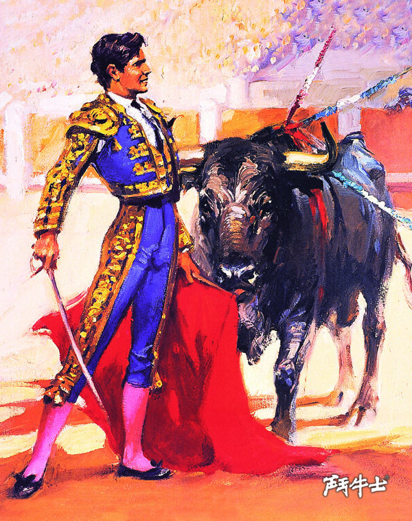 西班牙斗牛士图片