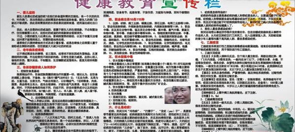 健康教育宣傳欄圖片