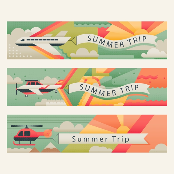 夏季旅行banner