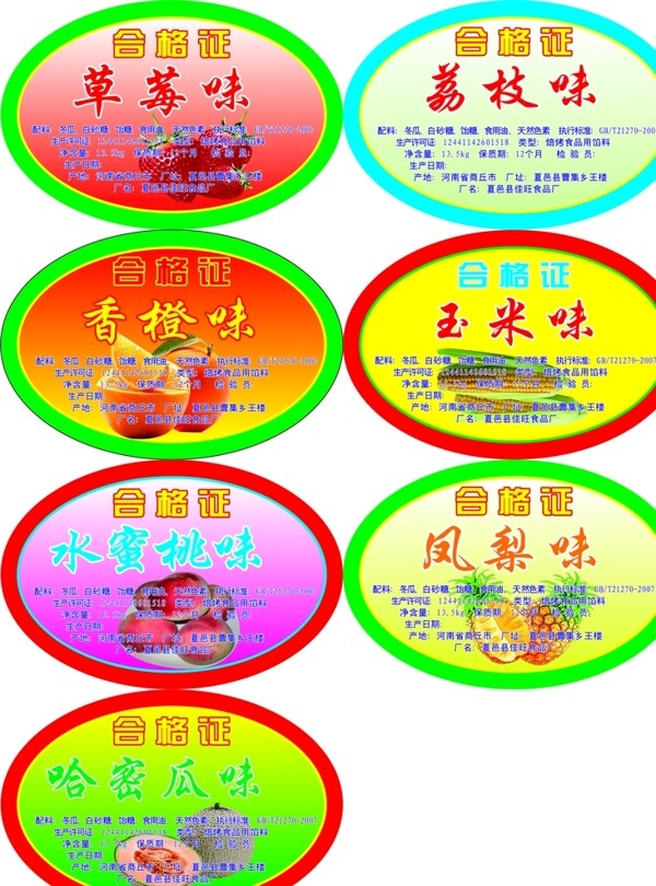 合格證