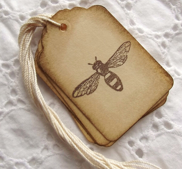 吊牌动物昆虫蜜蜂免费素材