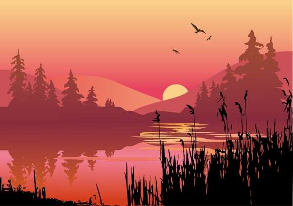 夕陽