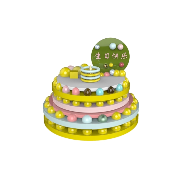 彩色糖果蛋糕图案
