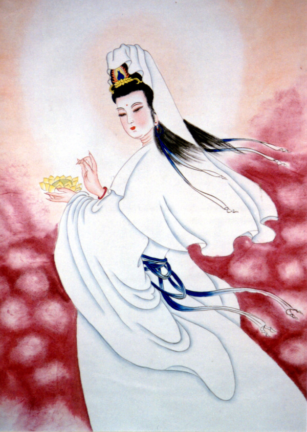 觀音神仙佛像國畫0044