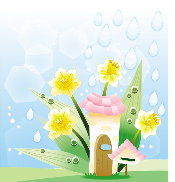 矢量鮮花