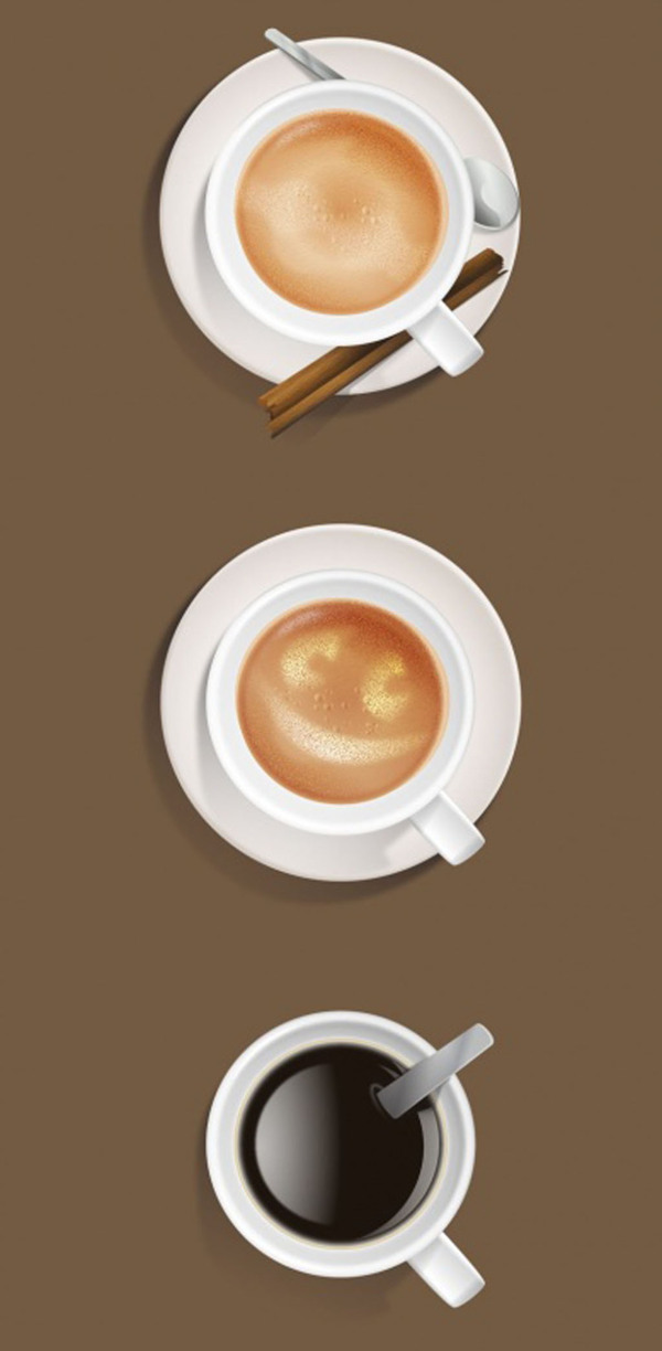 咖啡杯图标PSD素材