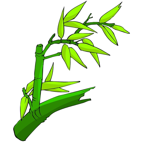 樹木古典插畫