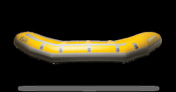 黄色漂流船免抠png透明图层素材