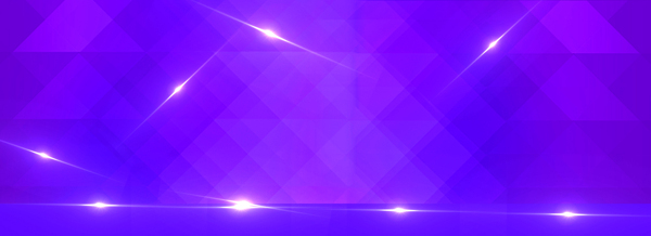 紫色炫酷立體banner