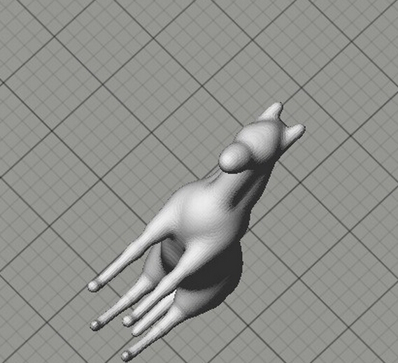 劳拉的马3D打印模型