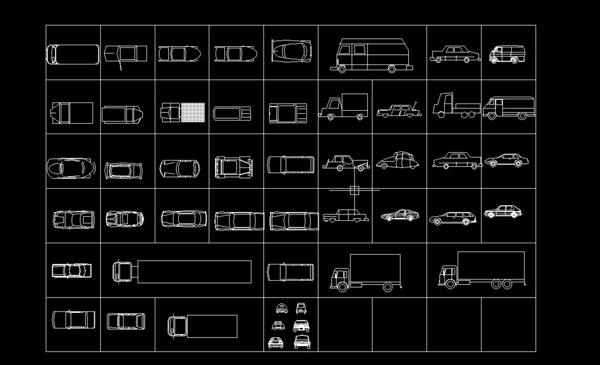 家裝汽車圖塊圖片