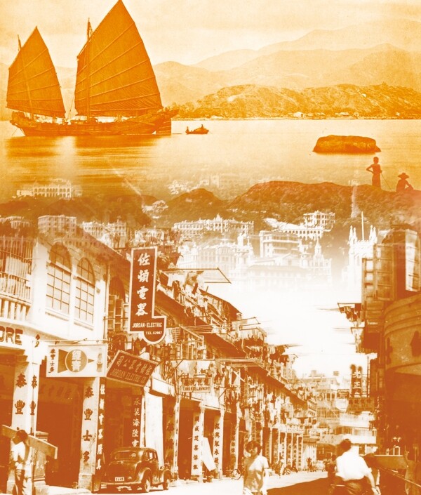 懷舊香港背景