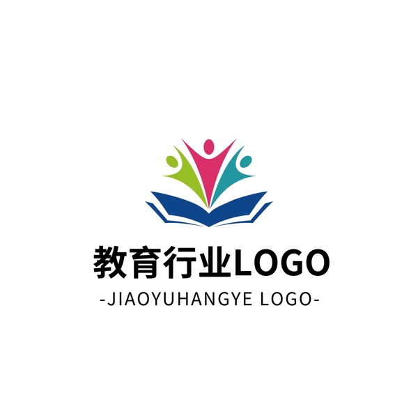 簡約大氣創(chuàng)意教育行業(yè)logo標(biāo)志設(shè)計