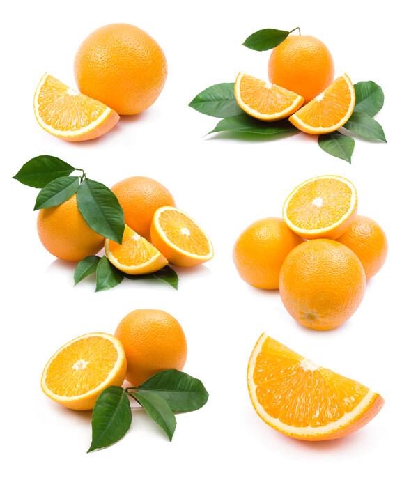 橙子水果免费素材