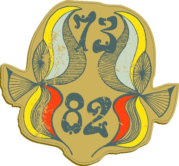 歐美花紋7535矢量CDR