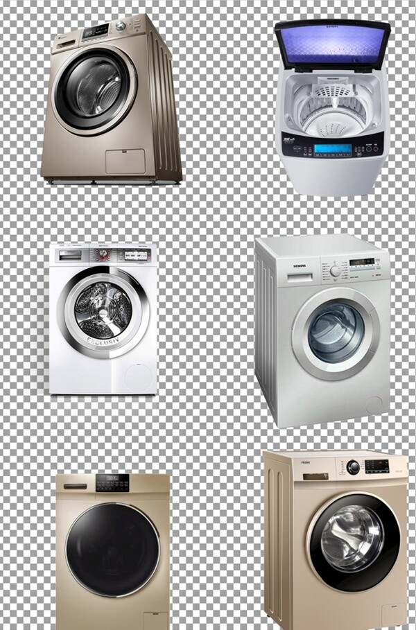 滚筒洗衣机图片