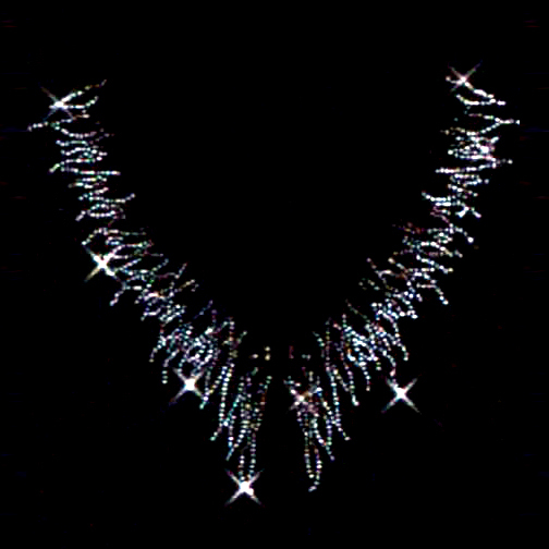 燙鉆色彩黑白色藍(lán)色領(lǐng)圈燙鉆免費(fèi)素材