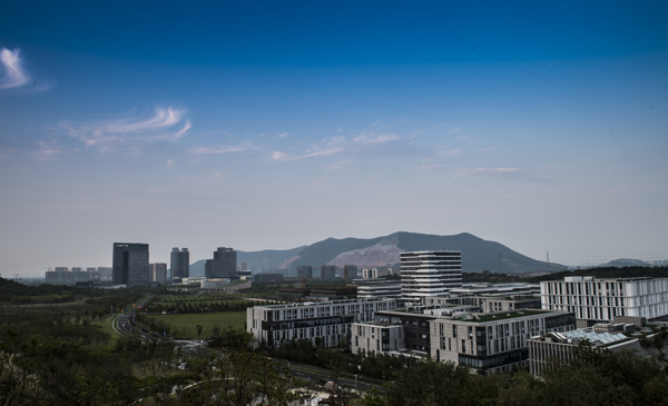 旁晚的科技城