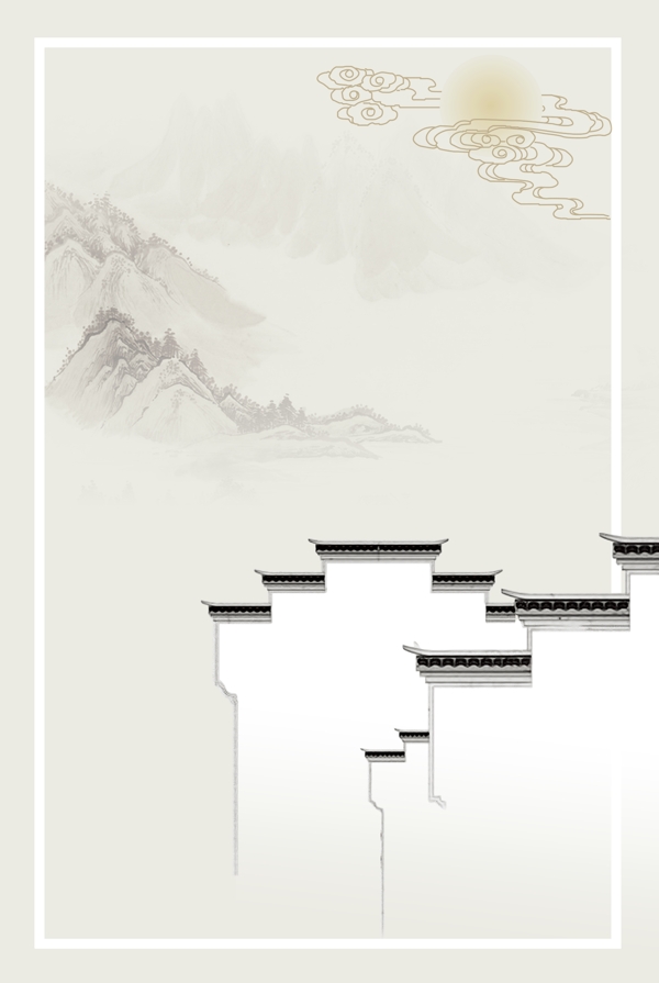 徽派背景