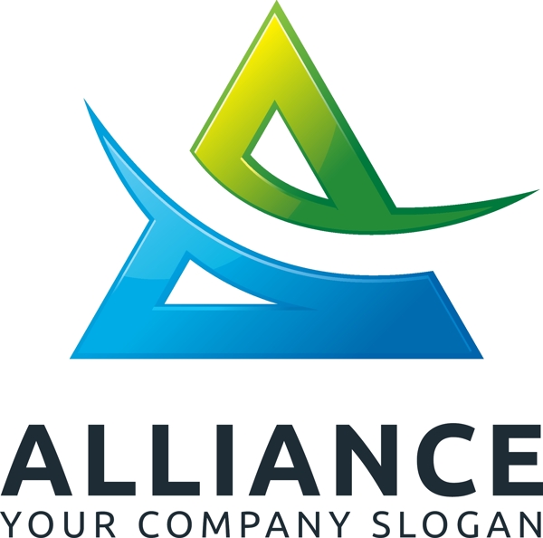 绿色能源多用途标识logo