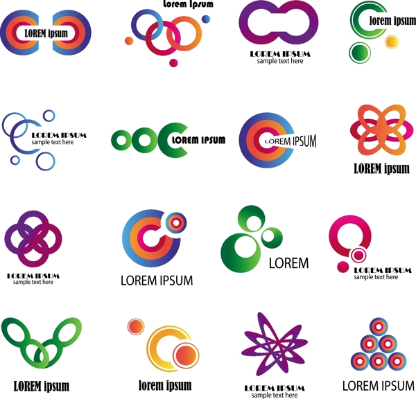 圖形logo模板圖片