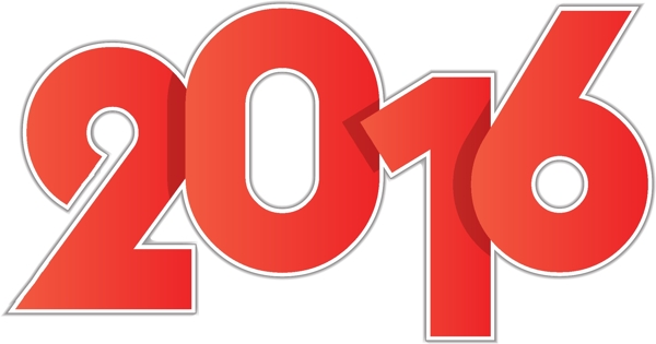 2016年份矢量圖片素材