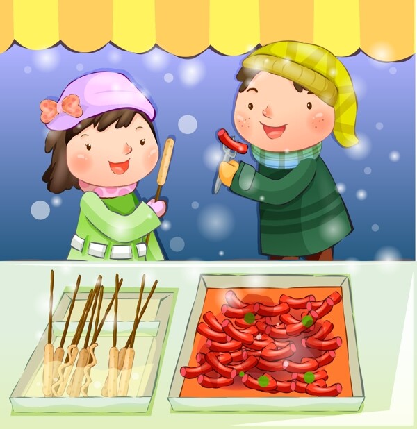 美味的串燒