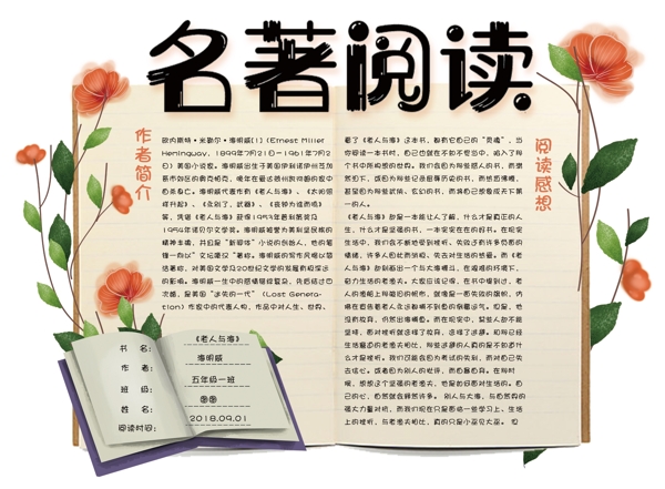 讀書卡小報(bào)
