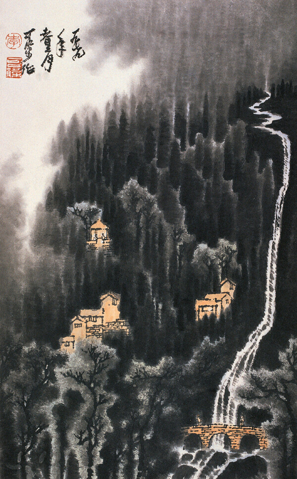 流水清音圖片