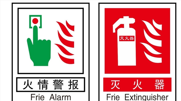 消防安全警示标志