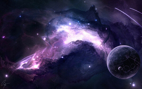 星空背景墻