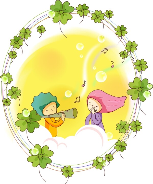 最新韓國矢量卡通素材876