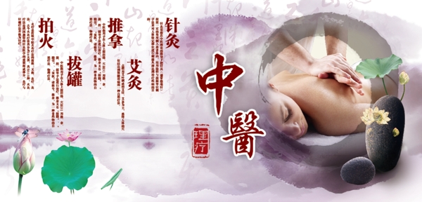 中醫(yī)展板展架掛畫設(shè)計(jì)