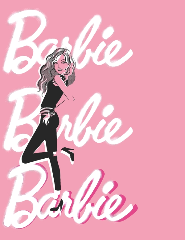 barbielogo設(shè)計圖片