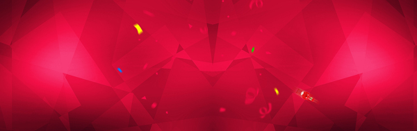 紅色扁平炫酷淘寶全屏banner背景